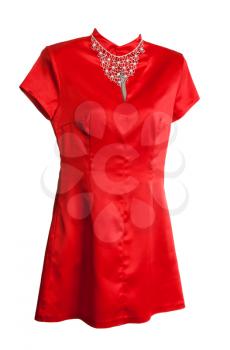 Royalty Free Photo of a Red Dress