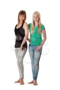 Royalty Free Photo of Two Young Girls