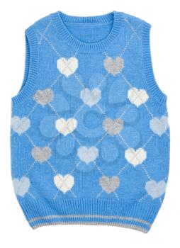 Royalty Free Photo of a Blue Vest
