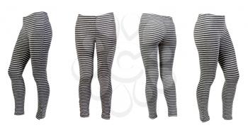 Royalty Free Photo of Striped Leggings