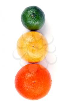 Royalty Free Photo of Citrus Fruits