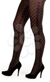 Royalty Free Photo of a Woman Wearing Tights