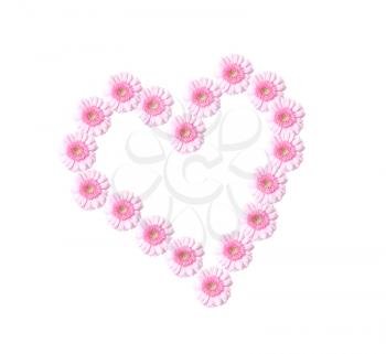 Royalty Free Photo of a Floral Heart