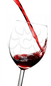 Royalty Free Photo of a Glass of Red Wine