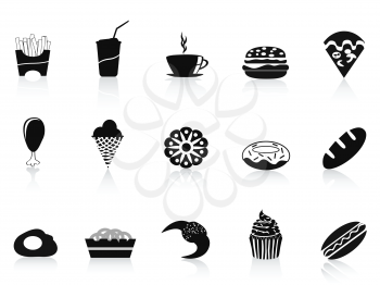 Royalty Free Clipart Image of Food Icons