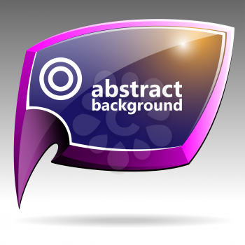 Royalty Free Clipart Image of an Abstract Frame
