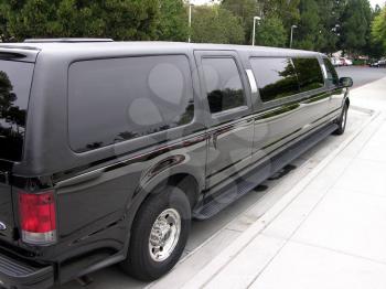 Royalty Free Photo of a Stretch Limousine