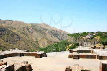 Royalty Free Photo of a View from the Temple of Garni, Armenia