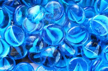 Royalty Free Photo of Blue Stones