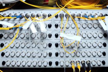 Telecommunication equipment, optical multiplexor in a datacenter of mobile operator.