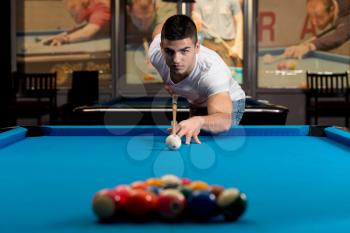 Male Pool Player