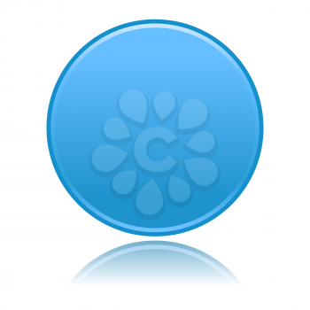 Royalty Free Clipart Image of a Round Icon