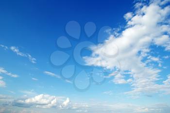 Royalty Free Photo of Clouds in a Blue Sky