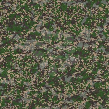 Detailed Camouflage Pattern Fabric. Seamless Tileable Texture.