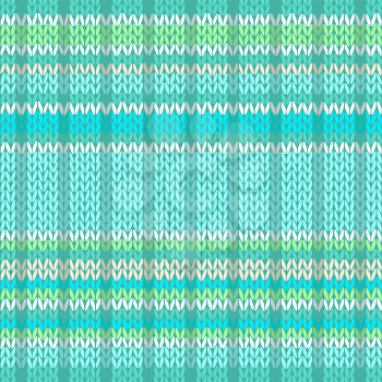 Seamless Pattern. Knit Texture. Fabric Color Tracery Background