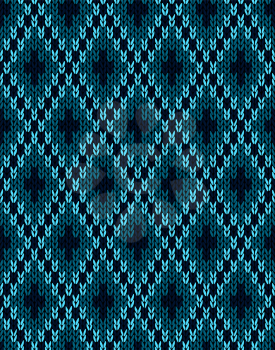 Textile Pattern. Seamless Knitwear