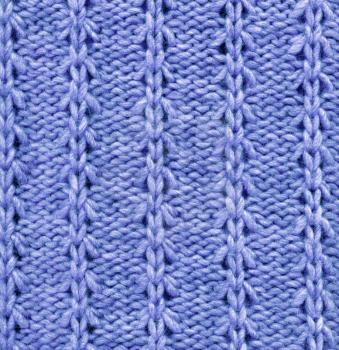 Wool Knitted Pattern. Closeup Fabric Background 