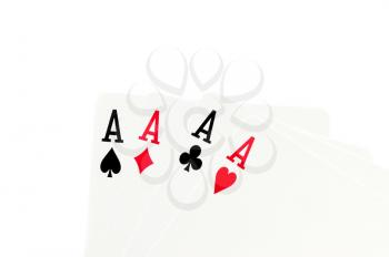 Royalty Free Photo of Four Aces