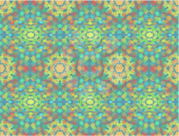 Kaleidoscope background. seamless abstract vector illustration