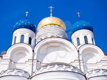 Transfiguration Cathedral in Nicolo-Ugreshsky monastery near Moscow, Russia, East Europe