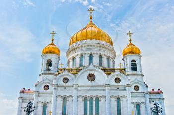 Cathedral of Christ the Saviour in Moscow, Russia, East Europe