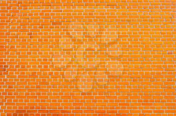 Red brick wall for background and texture