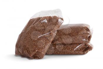 Royalty Free Photo of Buckwheat in Packages