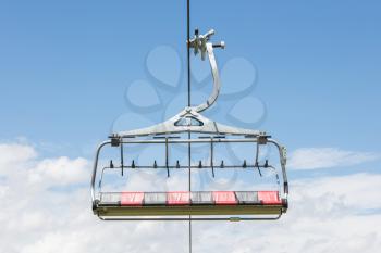 Ski lift chair in the Alps - Austria