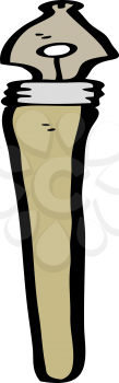 Royalty Free Clipart Image of an Ink Pen