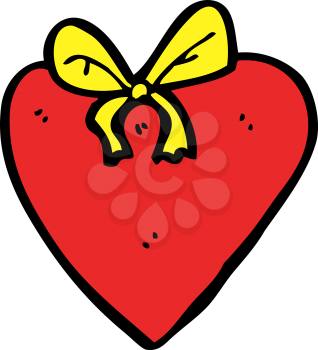 Royalty Free Clipart Image of a Heart