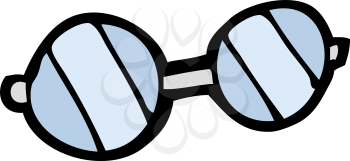 Royalty Free Clipart Image of Glasses