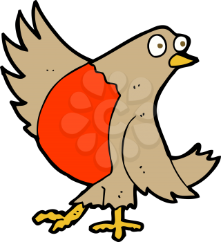 Royalty Free Clipart Image of a Bird