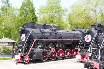 Photo of Russian rail road locomotive in Samara