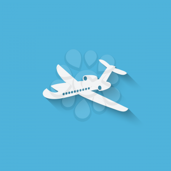 aircraft design element  - vector illustration. eps 10