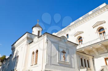 Cross Exaltation House (krestovozdvizhenskaya) Church of Livadiya Palace, Yalta