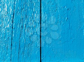 background from blue painted wooden planks close up