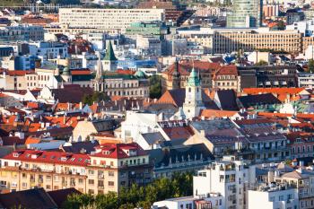 travel to Bratislava city - skyline of old town in Bratislava