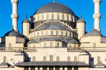 Travel to Turkey - dome of Kocatepe Mosque in Ankara city