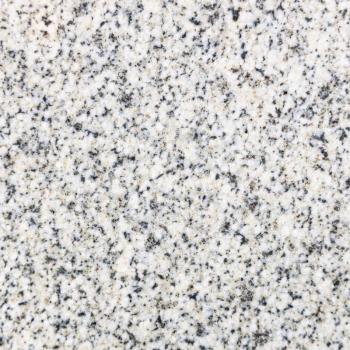 square background from polished slab of natural white granite
