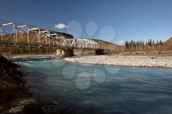 Toad River bridge in British Columbia