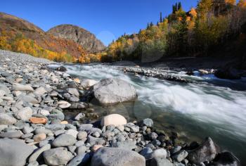 Tahltan River in Northern British Columbia