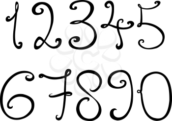 Curly numbers