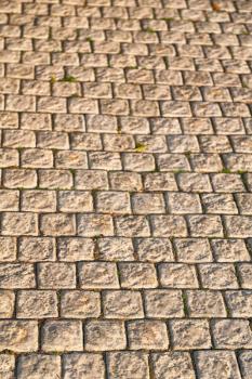 in south africa abstract pavement in the old steet and colors