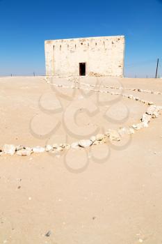 the empty quarter  and outdoor    sand  dune in oman old desert rub    al khali