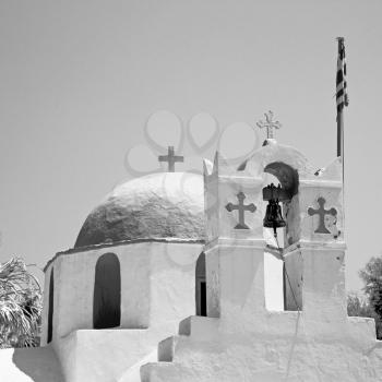 in europe    greece a cross bell    the cloudy sky