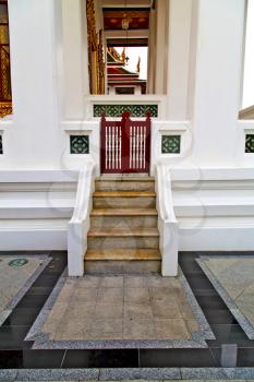  thailand       and  asia   in  bangkok     temple abstract cross colors door wat  palaces   colors religion     gate
