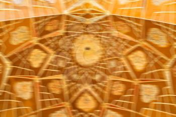 blur in iran abstract texture of the religion  architecture mosque roof persian history