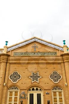 blur in iran the old building   antique tradition monastery temple  religion