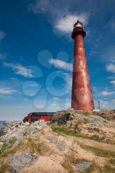 Lighthouse in Andenes, Vesteralen, Norway