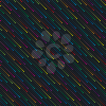 cosmic rain of halftone dots (seamless background)
